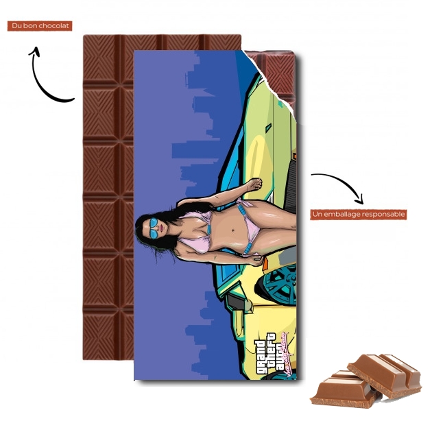 Tablette GTA collection: Bikini Girl Florida Beach
