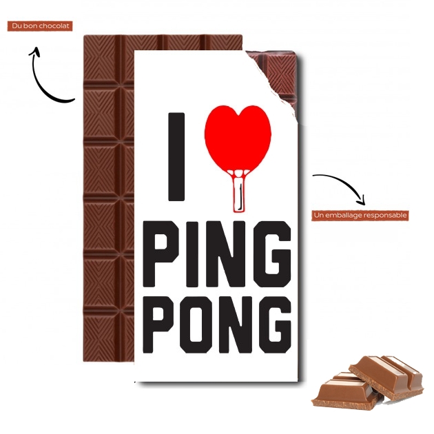 Tablette I love Ping Pong