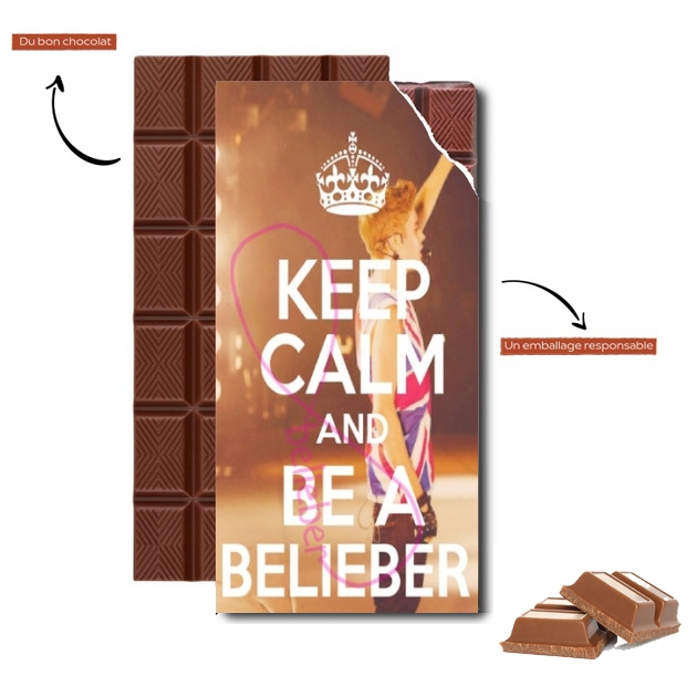Tablette Keep Calm And Be a Belieber