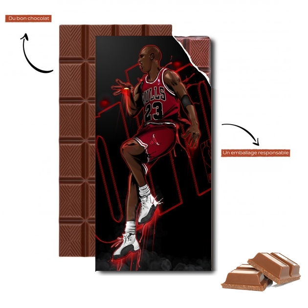 Tablette de chocolat - Cadeau de Pâques Michael Jordan