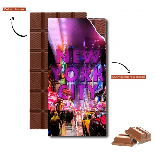 Tablette New York City Broadway - Couleur rose 