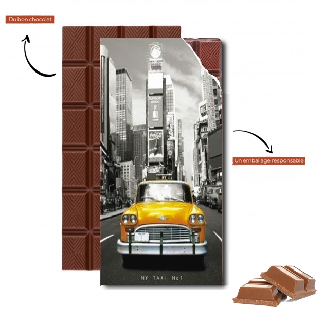Tablette de chocolat - Cadeau de Pâques Taxi Jaune Ville de New York City