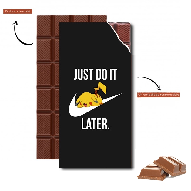 Tablette Nike Parody Just Do it Later X Pikachu