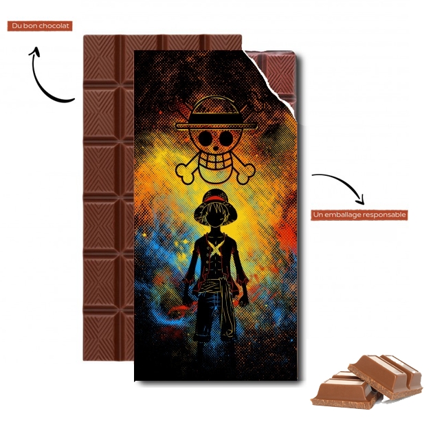 Tablette de chocolat - Cadeau de Pâques Pirate Art