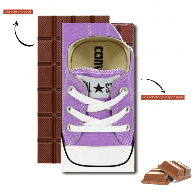 Tablette Chaussure All Star Violet