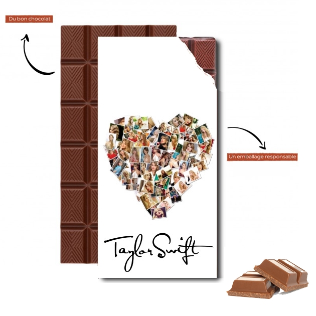 Tablette Taylor Swift Love Fan Collage signature