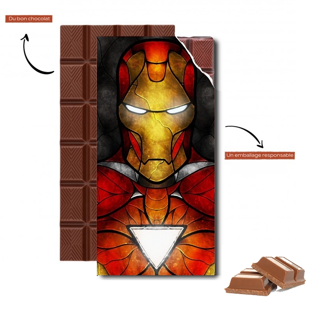 Tablette de chocolat - Cadeau de Pâques The Iron Man