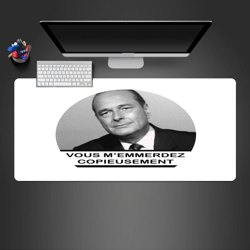 Tapis Chirac Vous memmerdez copieusement