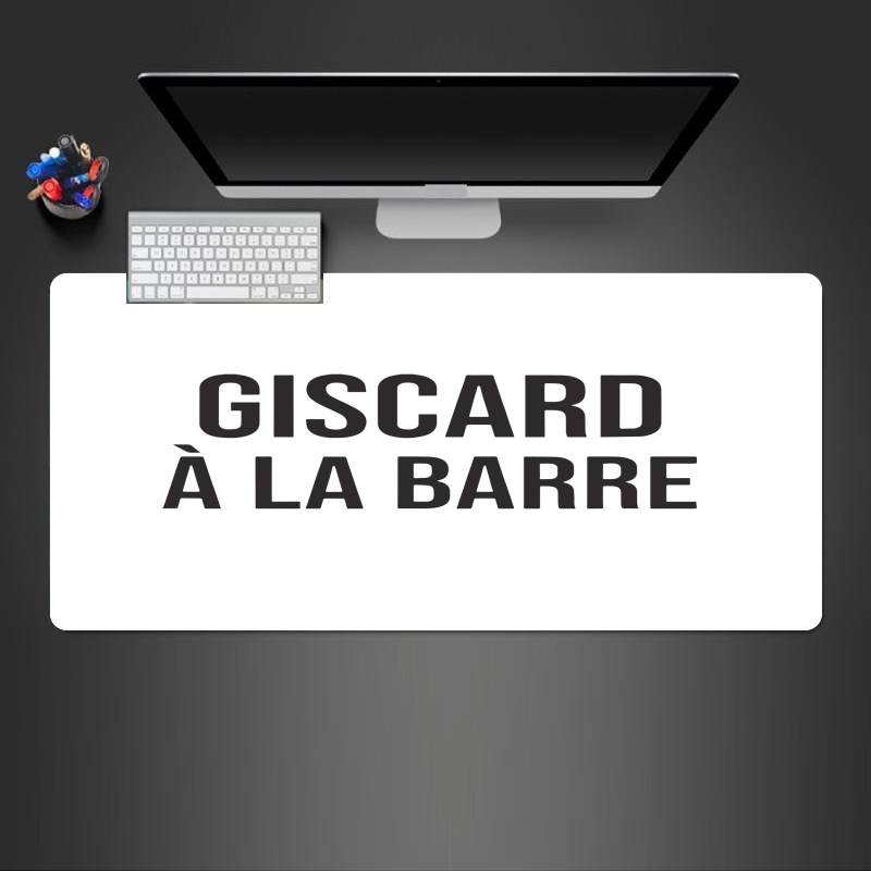 Tapis Giscard a la barre