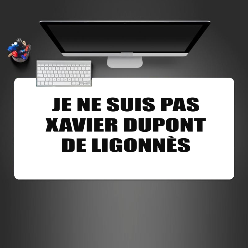 Tapis Je ne suis pas Xavier Dupont De Ligonnes - Nom du criminel modifiable