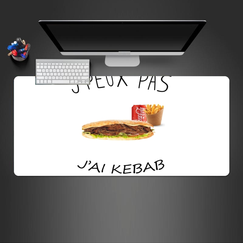 Tapis Je peux pas j'ai kebab
