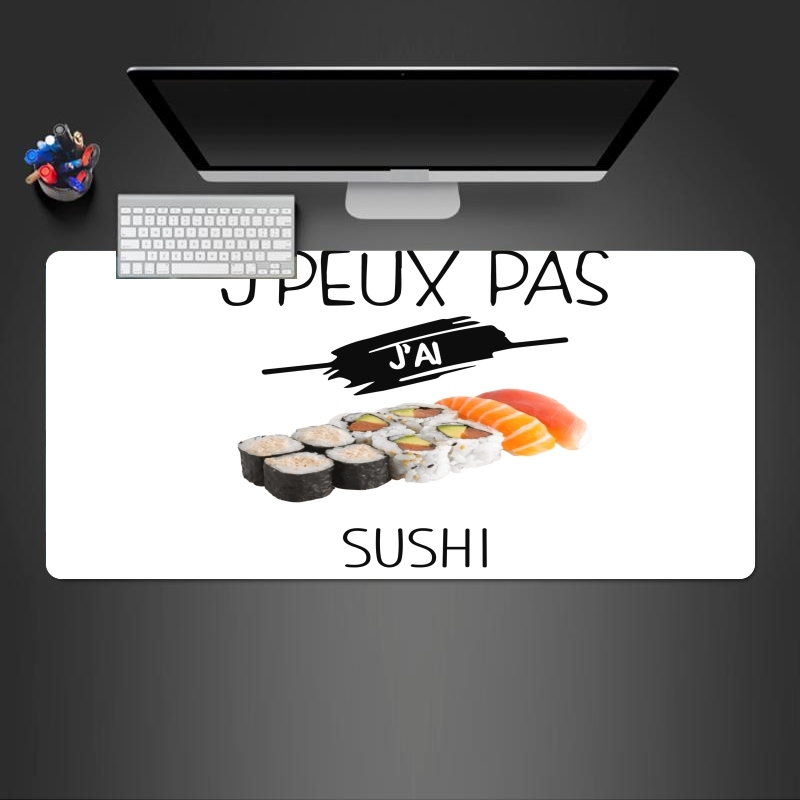 Tapis Je peux pas j'ai sushi