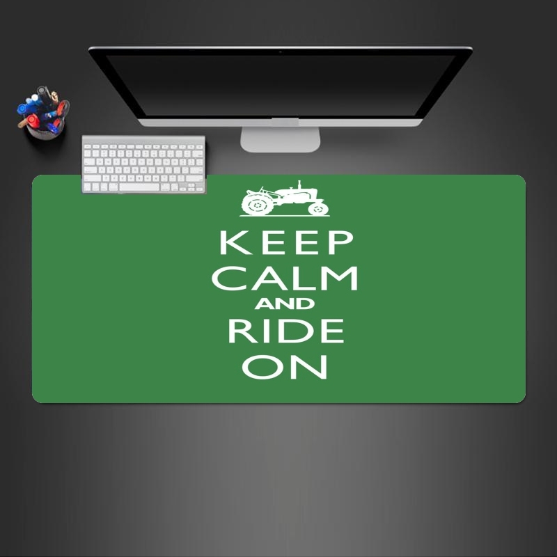 Tapis Keep Calm And ride on Tractor