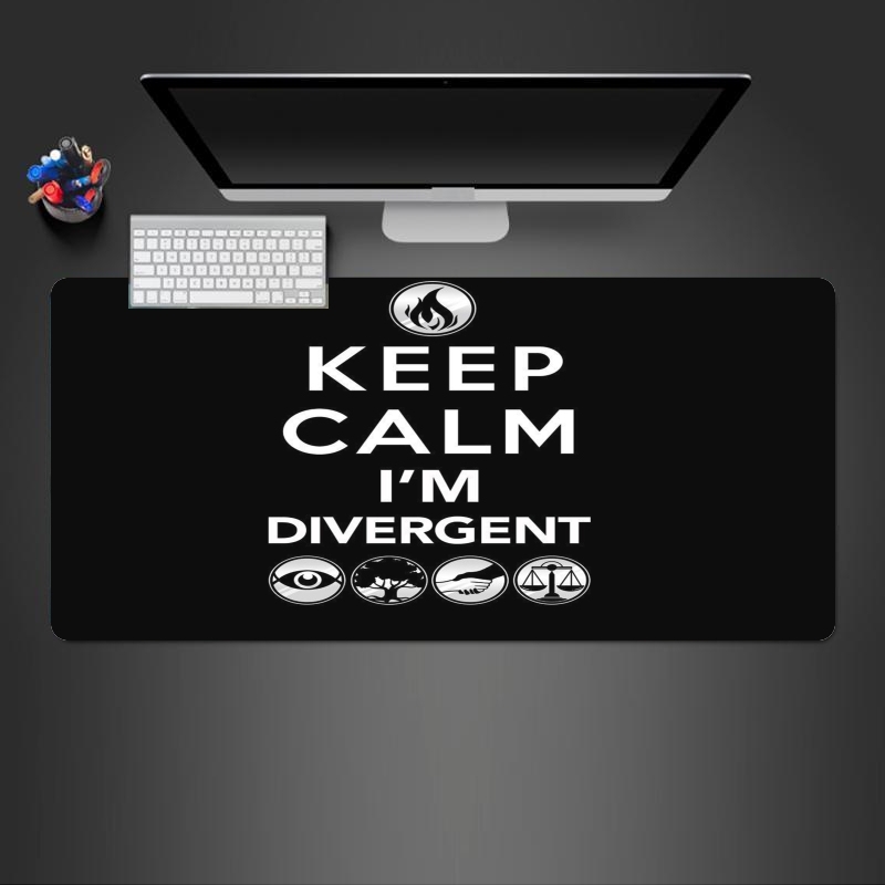 Tapis Keep Calm Divergent Faction