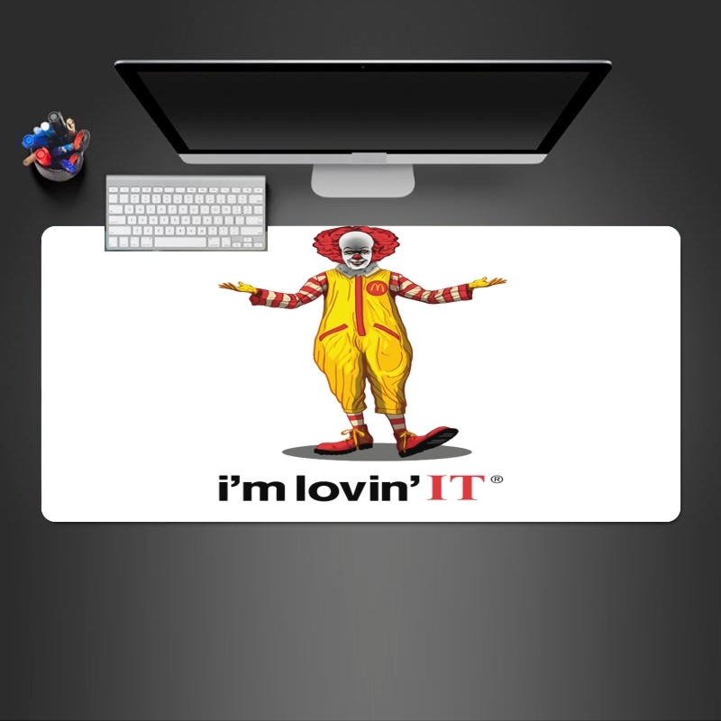 Tapis Mcdonalds Im lovin it - Clown Horror