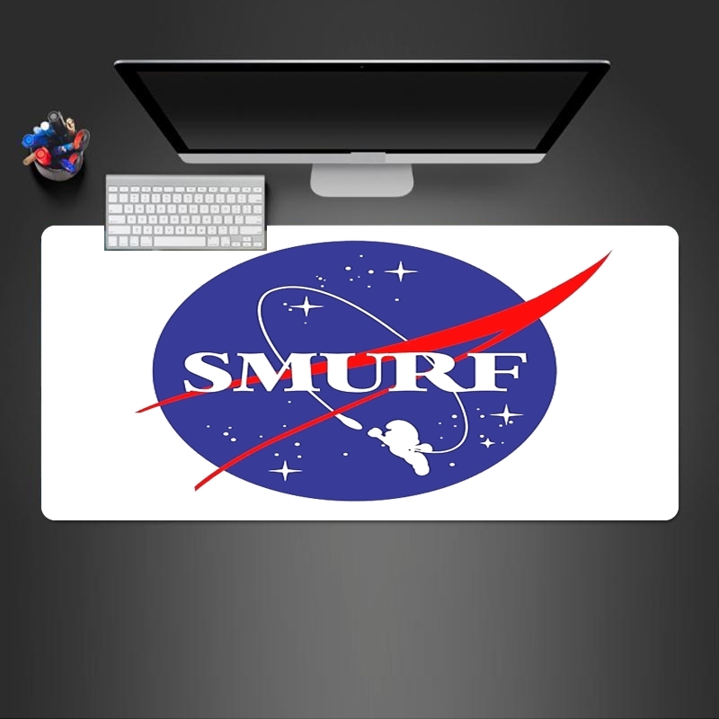Tapis Nasa Parodie Smurfs in Space