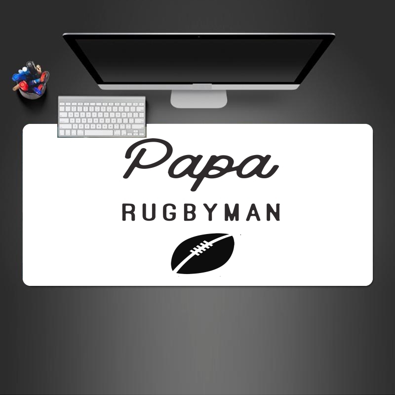 Tapis Papa Rugbyman