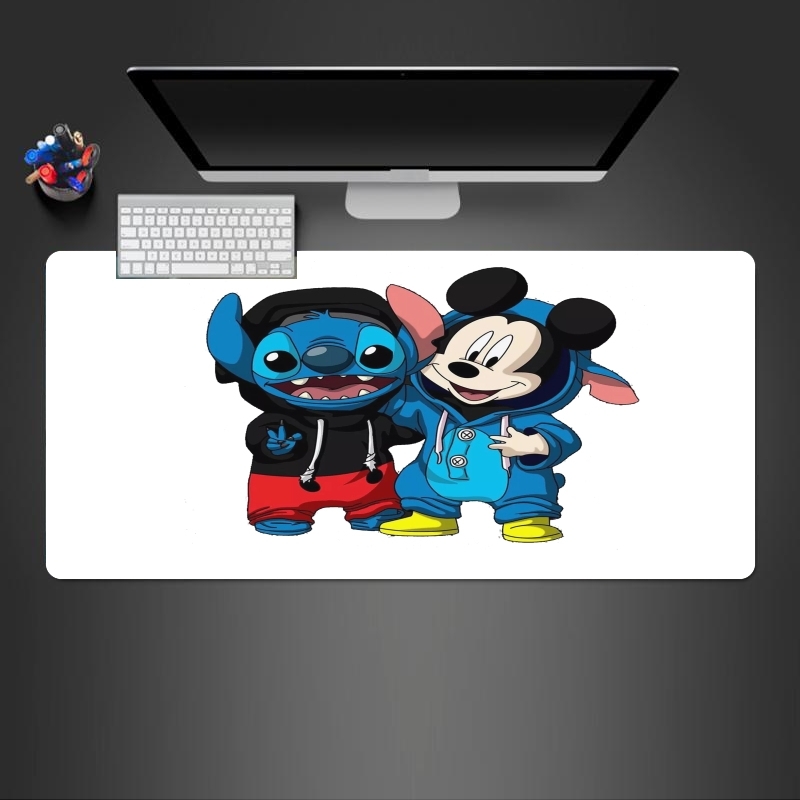 Tapis de souris géant Stitch x The mouse - XXL à petits prix