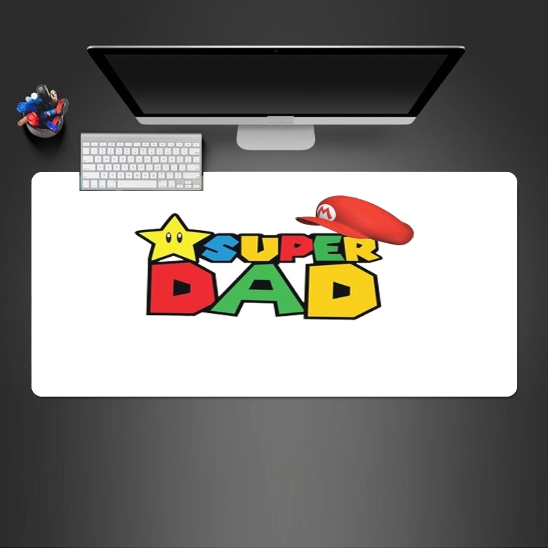 Tapis Super Dad Mario humour