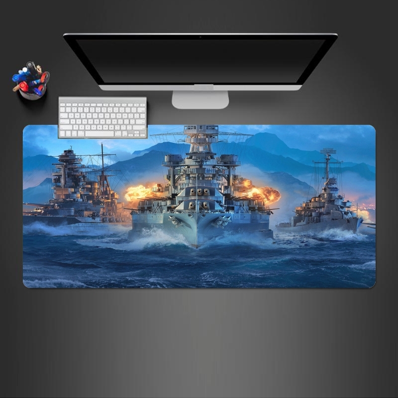 Tapis Warships - Bataille navale