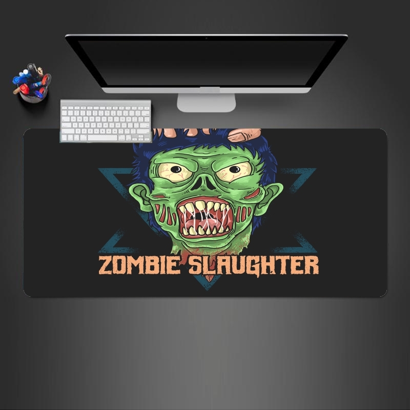 Tapis Zombie slaughter illustration