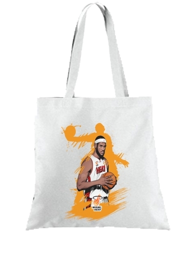 Tote Bag - Sac Basketball Stars: Lebron James