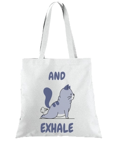 Tote Cat Yoga Exhale