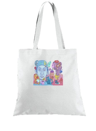 Tote Colorful and creepy creatures
