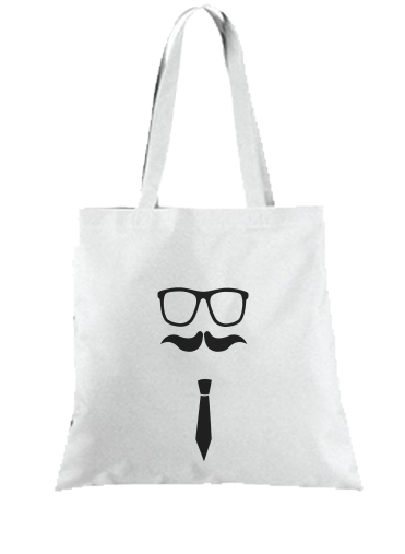 Tote Hipster Face