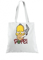 tote-bag Homer Dope Weed Smoking Cannabis