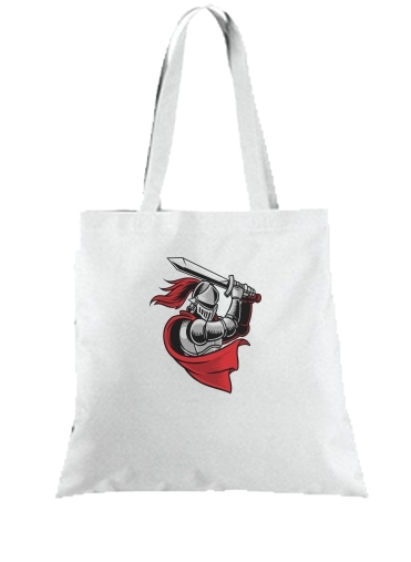 Tote Knight with red cap