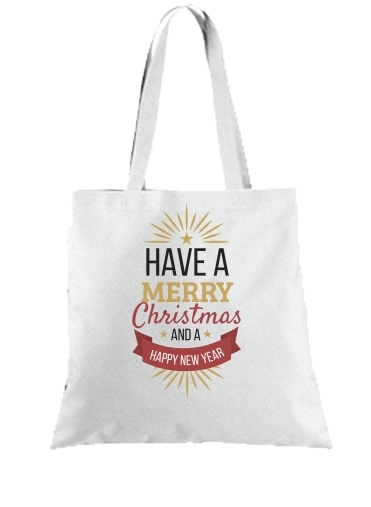 Tote Merry Christmas and happy new year