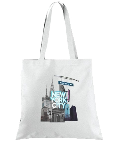 Tote Bag - Sac New York City II [blue]