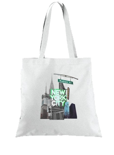 Tote New York City II [green]