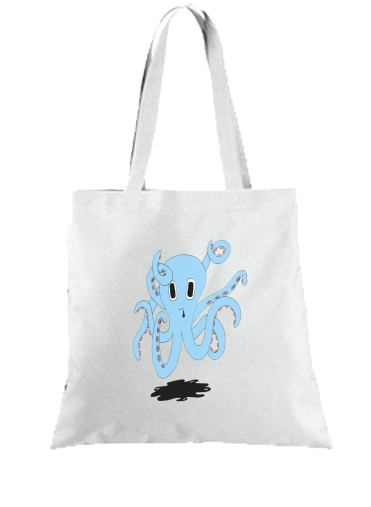 Tote octopus Blue cartoon
