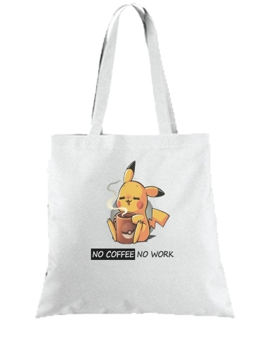 Tote Pikachu Coffee Addict