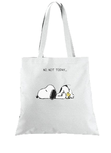 Tote Snoopy No Not Today