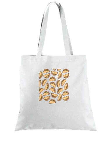 Tote Taco seamless pattern mexican food