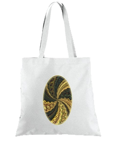 Tote Twirl and Twist black and gold
