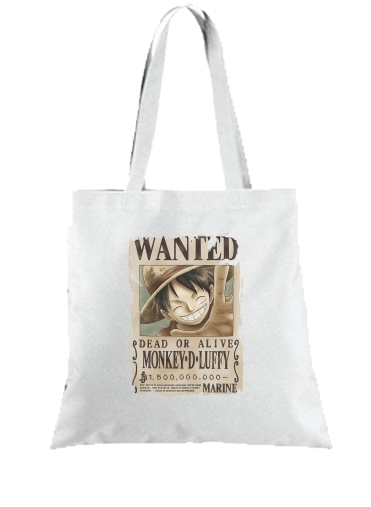 Tote Wanted Luffy Pirate