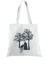 tote-bag Wolf Snow