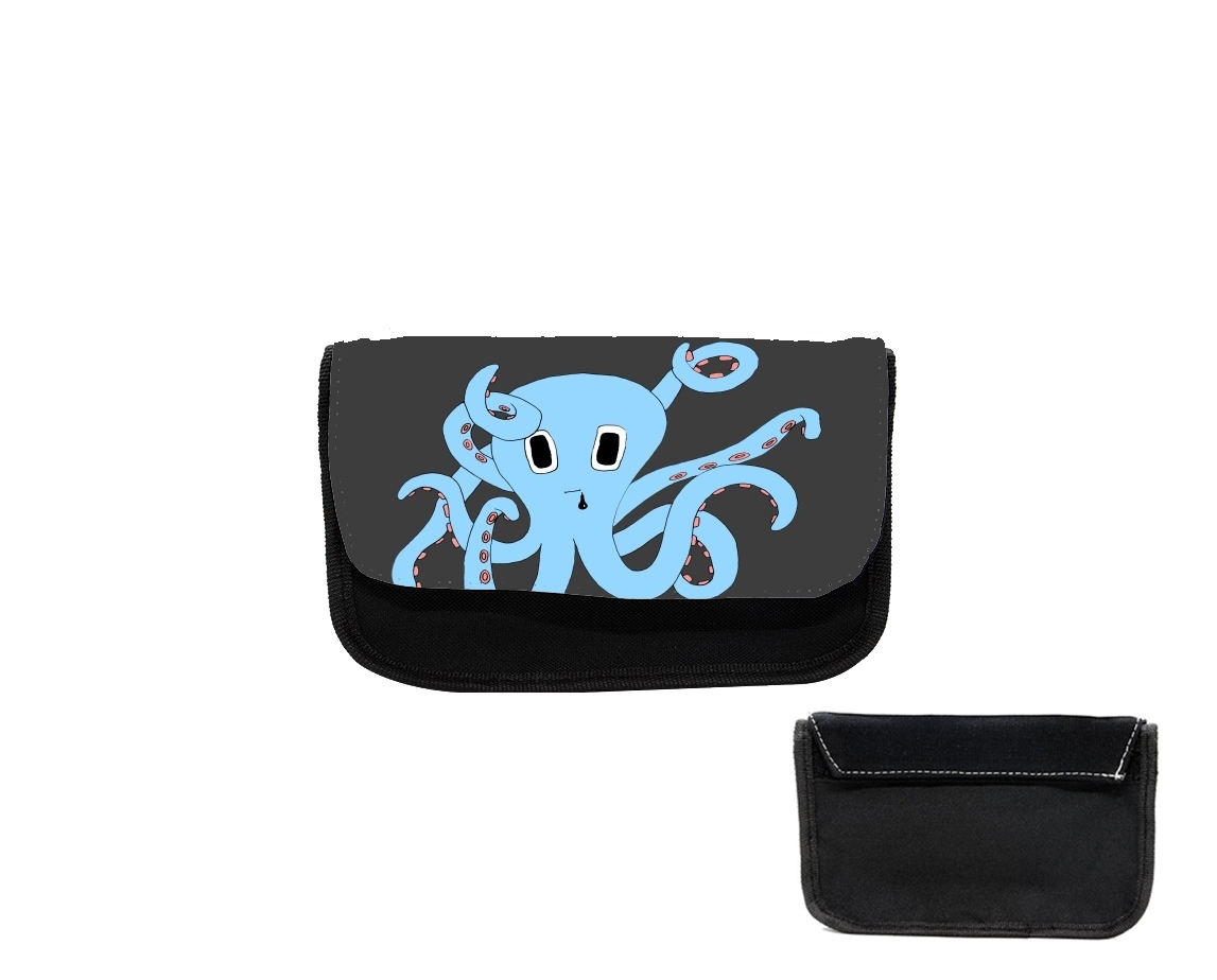 Trousse octopus Blue cartoon