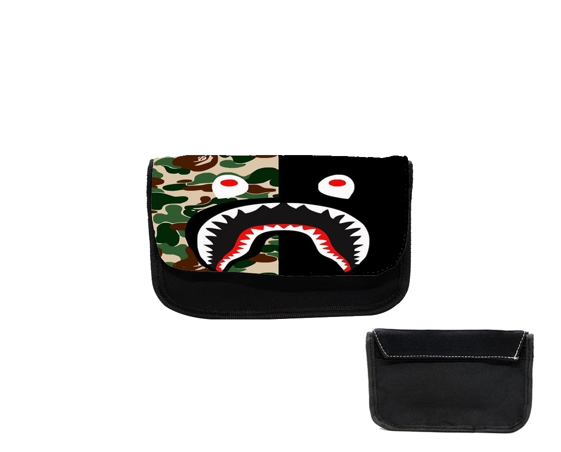 Trousse de toilette - Scolaire Shark Bape Camo Military Bicolor