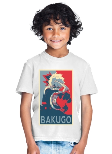 T-shirt Bakugo Katsuki propaganda art