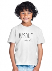 tshirt-enfant-blanc Basque What Else