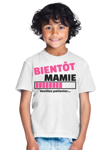T-shirt Bientôt Mamie Cadeau annonce naissance