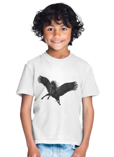 T-shirt Black Pegasus