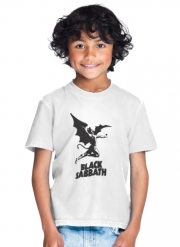 tshirt-enfant-blanc Black Sabbath Heavy Metal