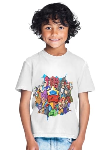 T-shirt Enfant Blanc Brawl stars