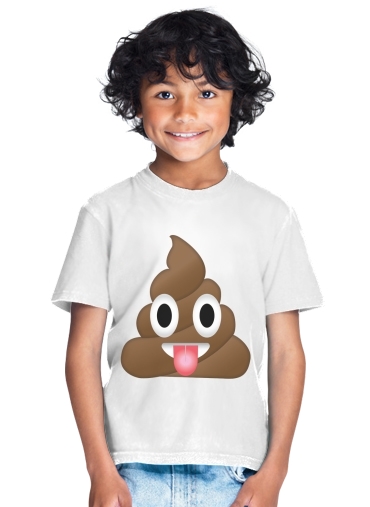 T Shirt Caca Emoji Enfant A Petits Prix